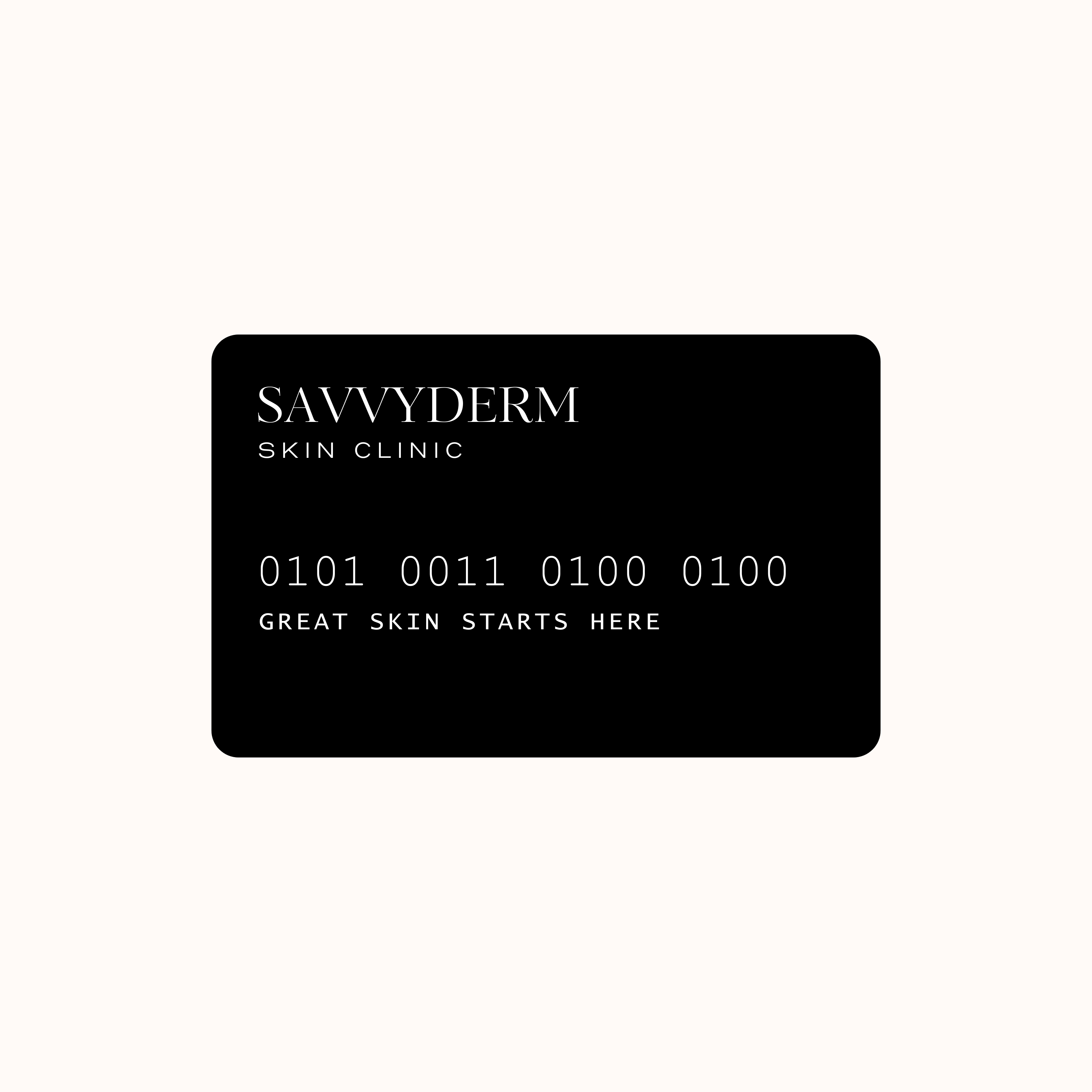 E-Gift Card - SavvyDerm Skin Clinic